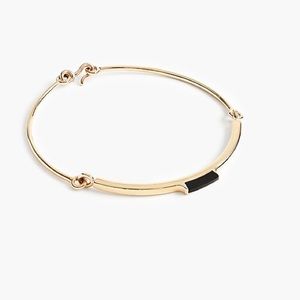 W. Britt for J.crew Bar Collar Onyx Necklace